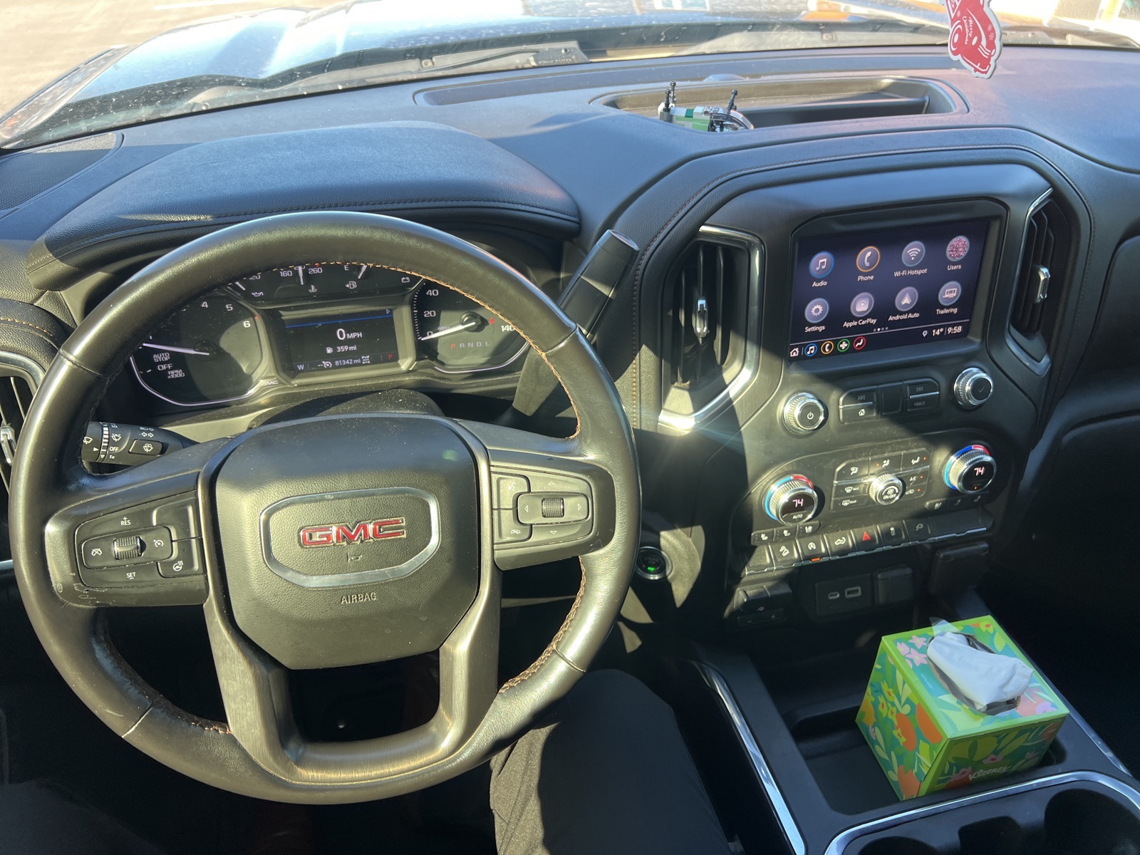Used 2021 GMC Sierra 1500 AT4 with VIN 1GTU9EET7MZ393021 for sale in Kansas City