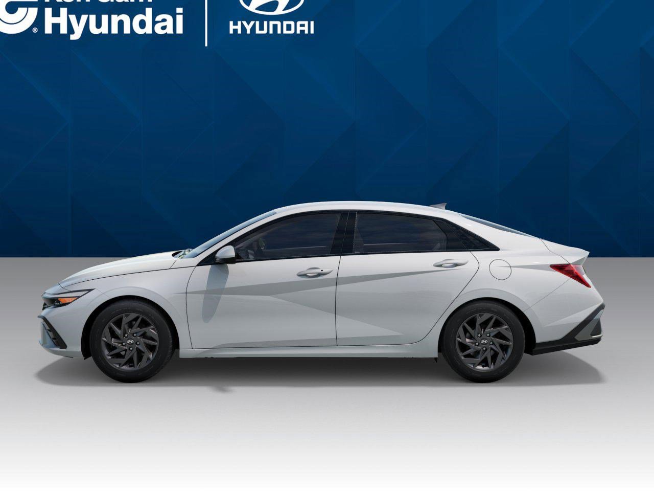 2025 Hyundai Elantra Hybrid Blue photo 3