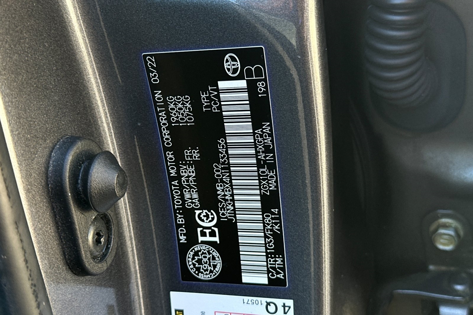 2022 Toyota C-HR Nightshade Edition photo 28