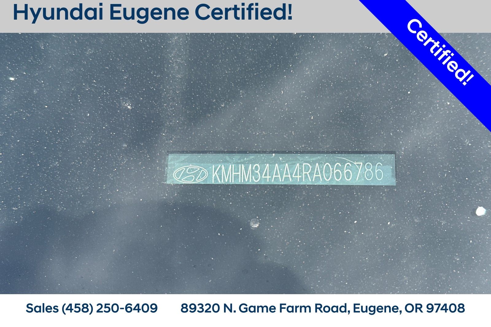 Certified 2024 Hyundai IONIQ 6 SEL with VIN KMHM34AA4RA066786 for sale in Eugene, OR