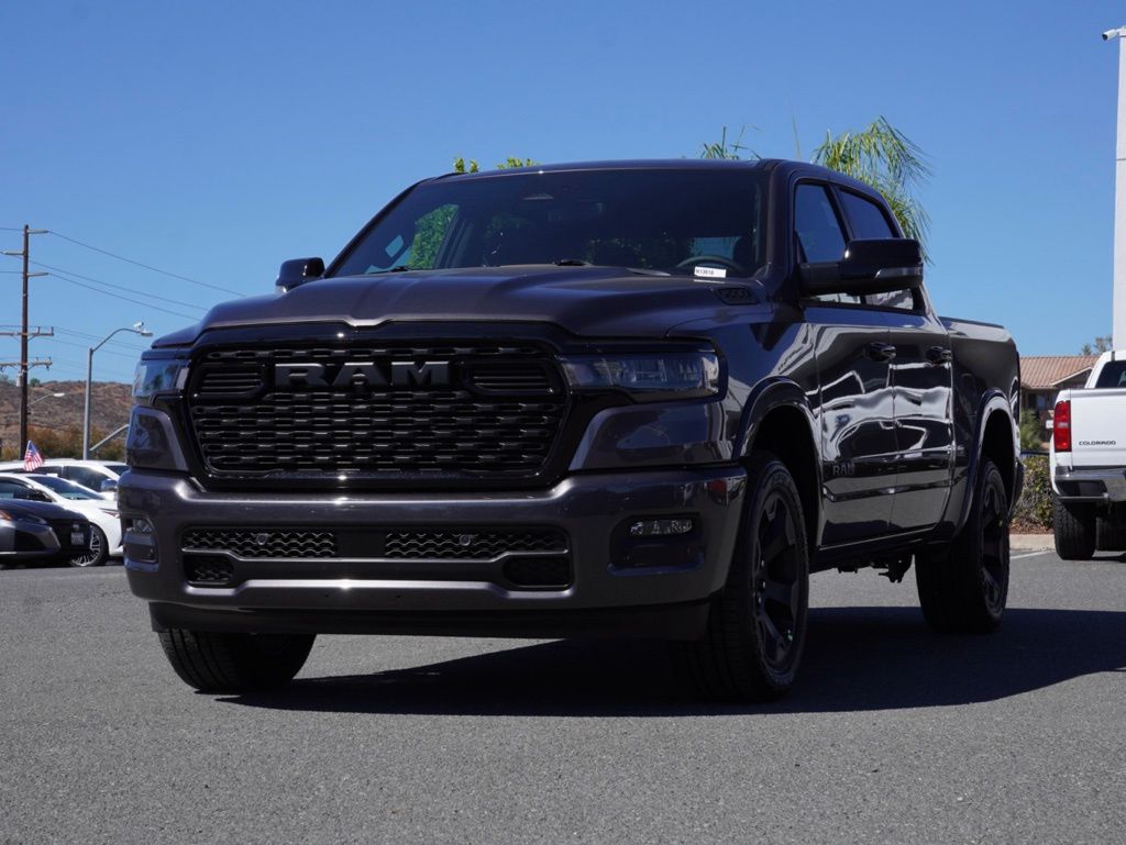 New 2026 Granite Crystal Metallic Clear-Coat Exterior Paint RAM Big Horn Night Edition image 8