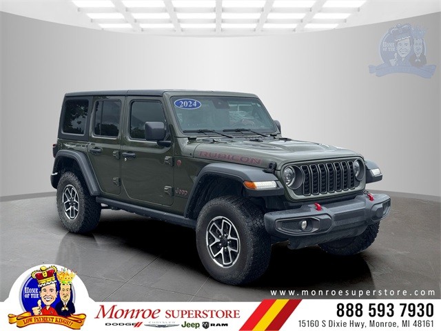 Certified Pre-Owned 2024 Jeep Wrangler Rubicon X 4D Sport Utility