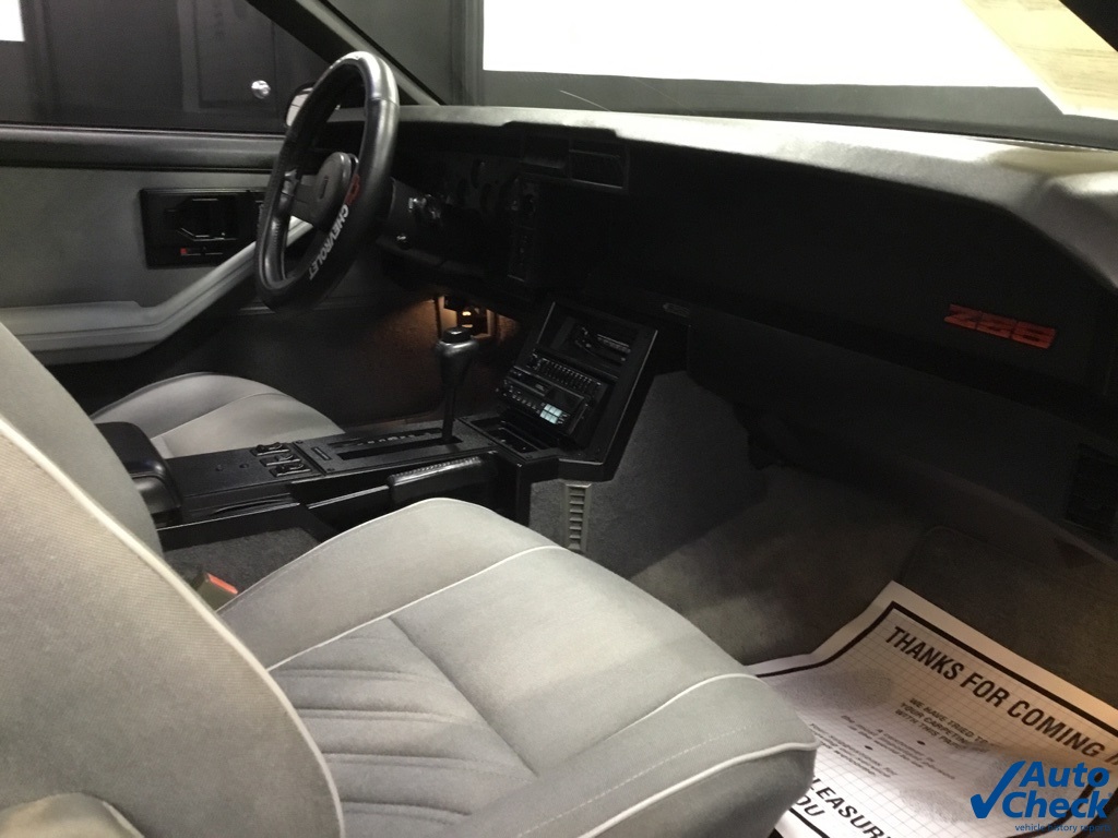 1987 Chevrolet Camaro Z28 photo 22