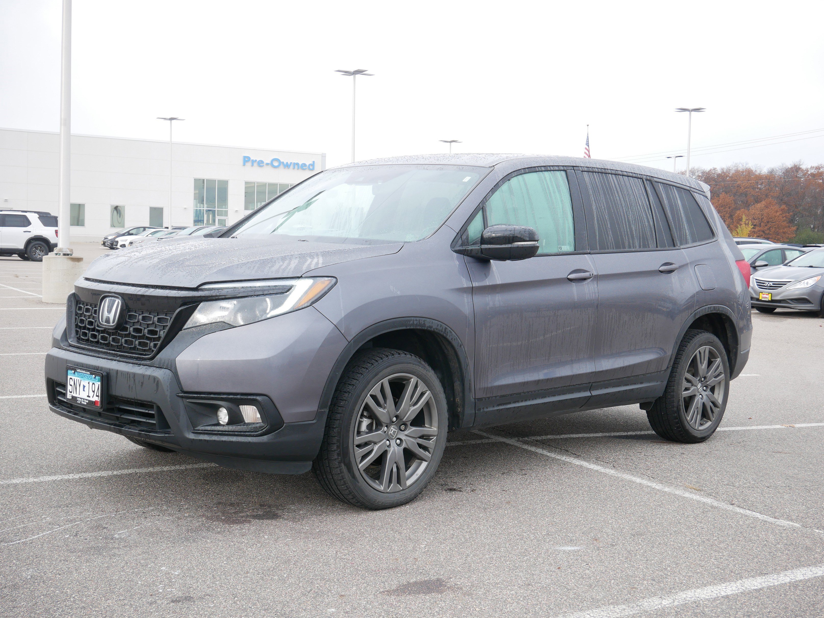 Used 2021 Honda Passport EX-L with VIN 5FNYF8H5XMB011272 for sale in Waite Park, Minnesota