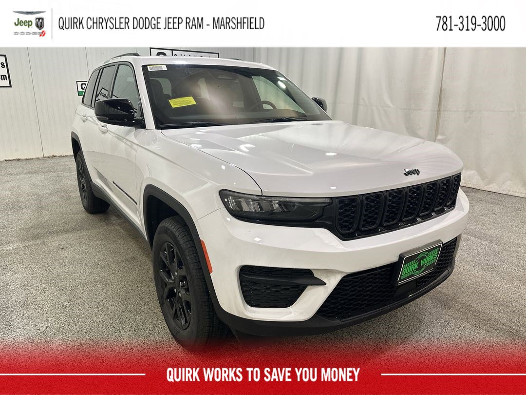 New 2025 Bright White Clearcoat Jeep Altitude X image 1
