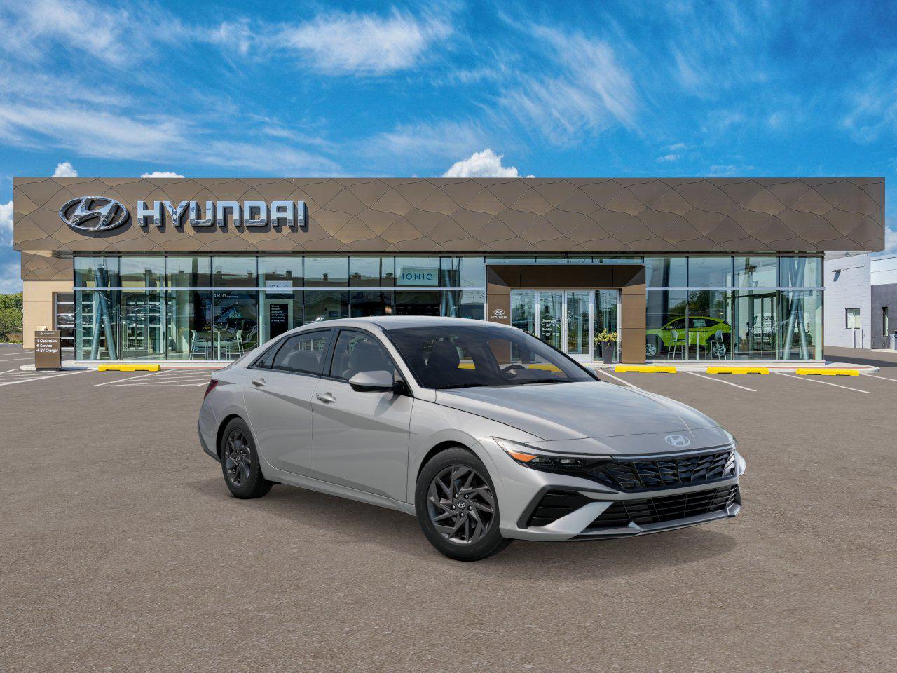 New 2025 Gray Hyundai Blue image 2