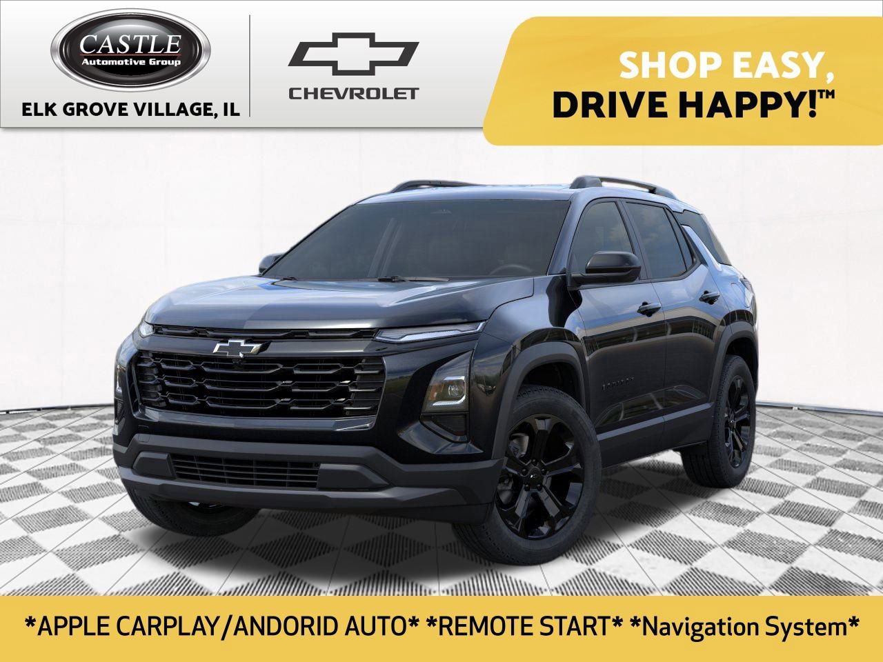 New 2026 Mosaic Black Metallic Chevrolet LT image 1