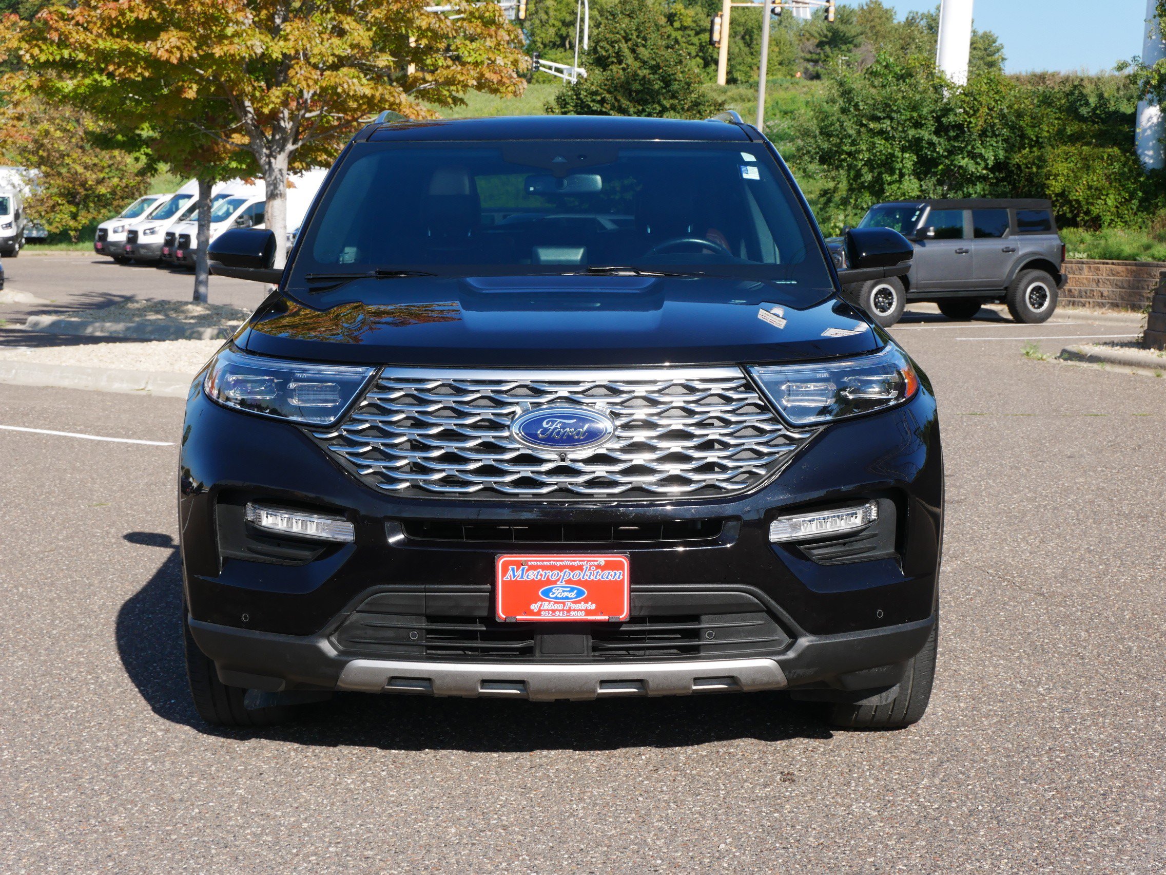 Used 2021 Ford Explorer Platinum with VIN 1FM5K8HC4MGC14902 for sale in Eden Prairie, Minnesota