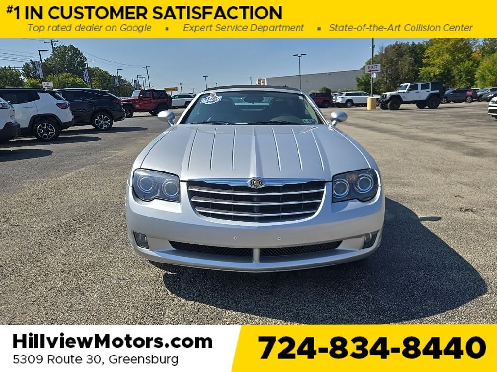 Used 2007 Chrysler Crossfire Limited with VIN 1C3LN65L07X074142 for sale in Greensburg, PA