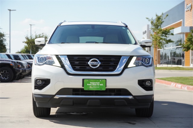 Used 2018 Nissan Pathfinder Platinum with VIN 5N1DR2MM3JC661226 for sale in Prosper, TX