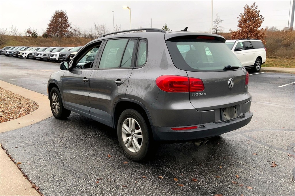 Used 2015 Volkswagen Tiguan S with VIN WVGAV7AX1FW561352 for sale in Smithville, MO