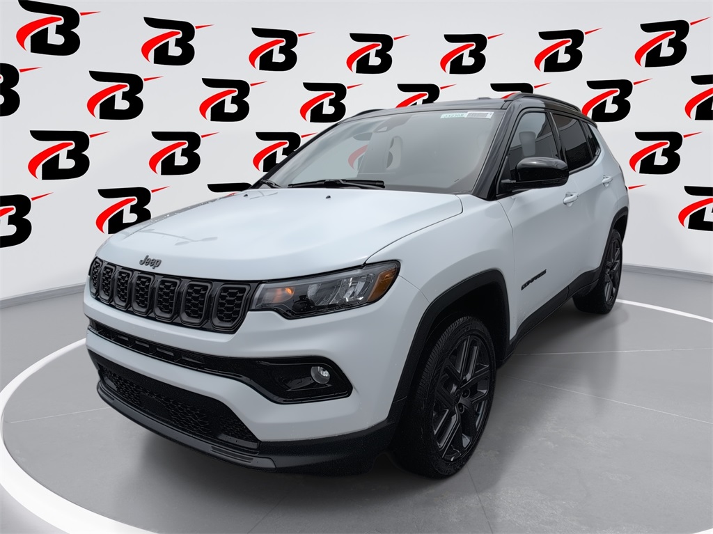 New 2025 Bright White Clear-Coat Exterior Paint Jeep Limited image 1