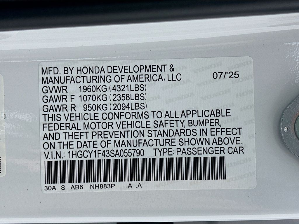 2025 Honda Accord 1.5T SE photo 22