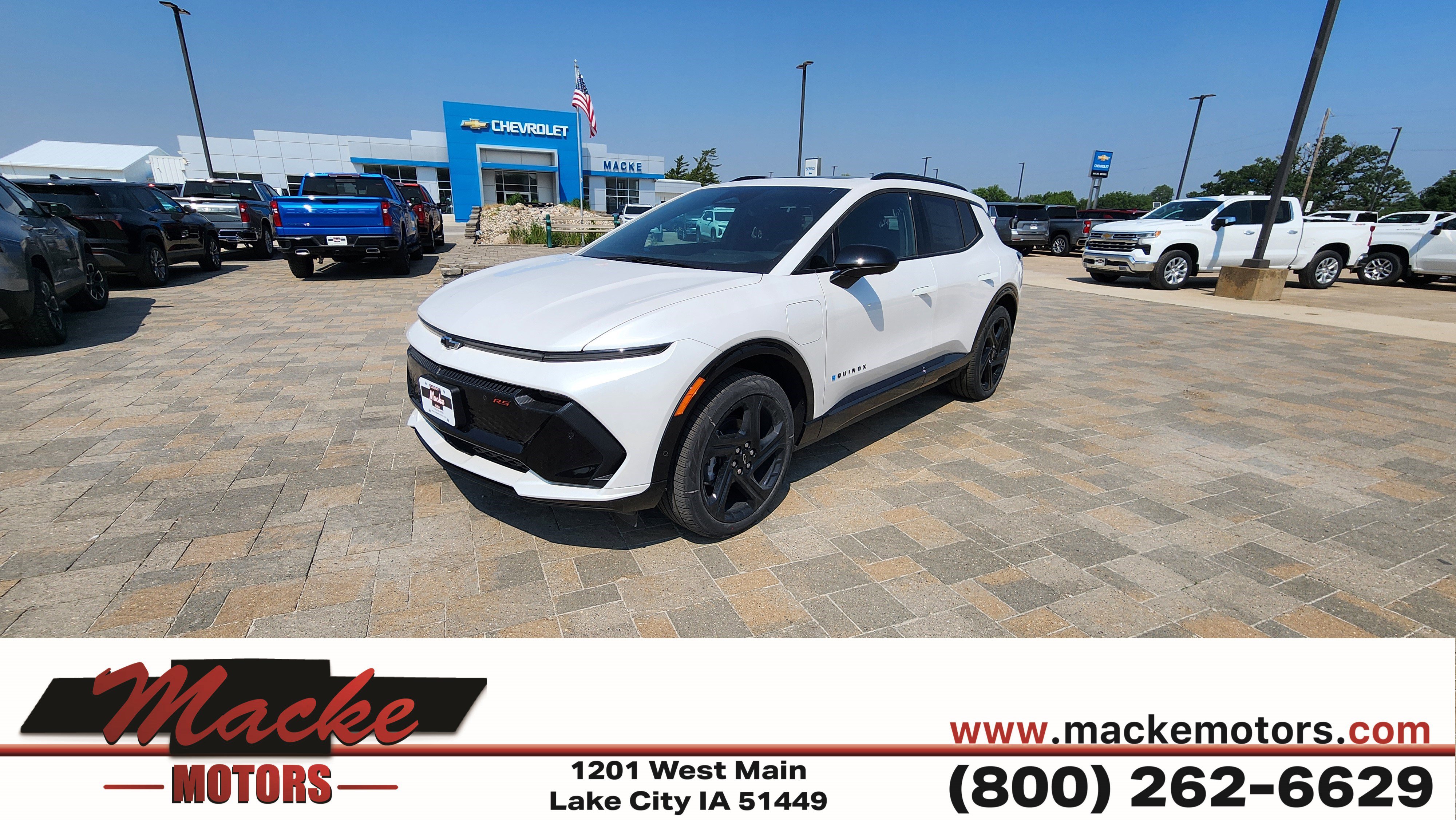 New 2025 Iridescent Pearl Tricoat Chevrolet RS image 1
