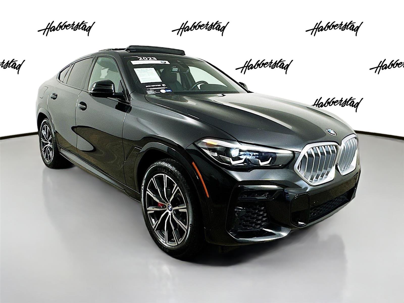 Certified Used 2023 Black Sapphire Metallic BMW xDrive40i image 3
