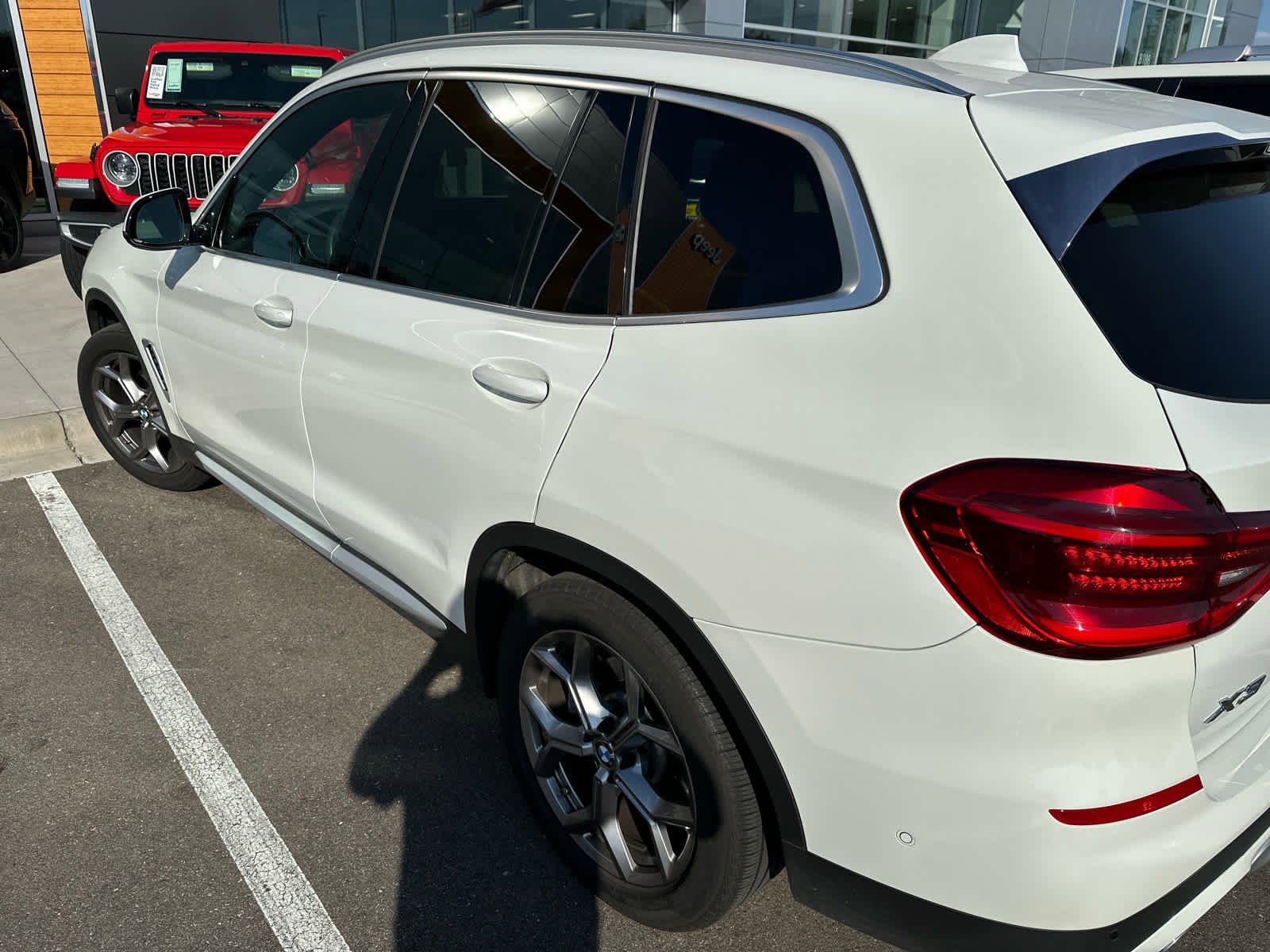 Used 2021 BMW X3 30i with VIN 5UXTY5C02M9G33195 for sale in Brooklyn Park, Minnesota