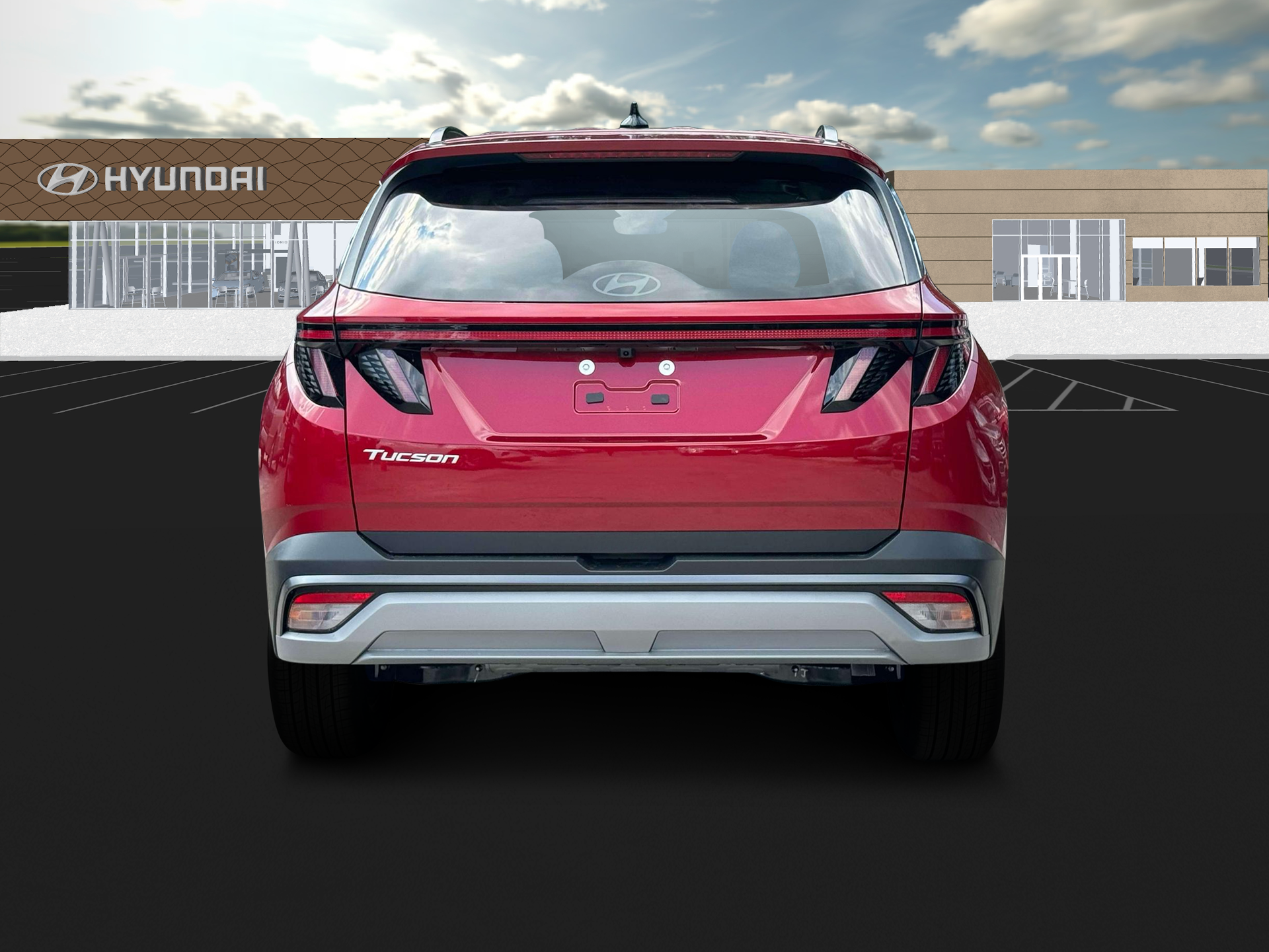 New 2025 Red Hyundai SEL Convenience FWD image 6