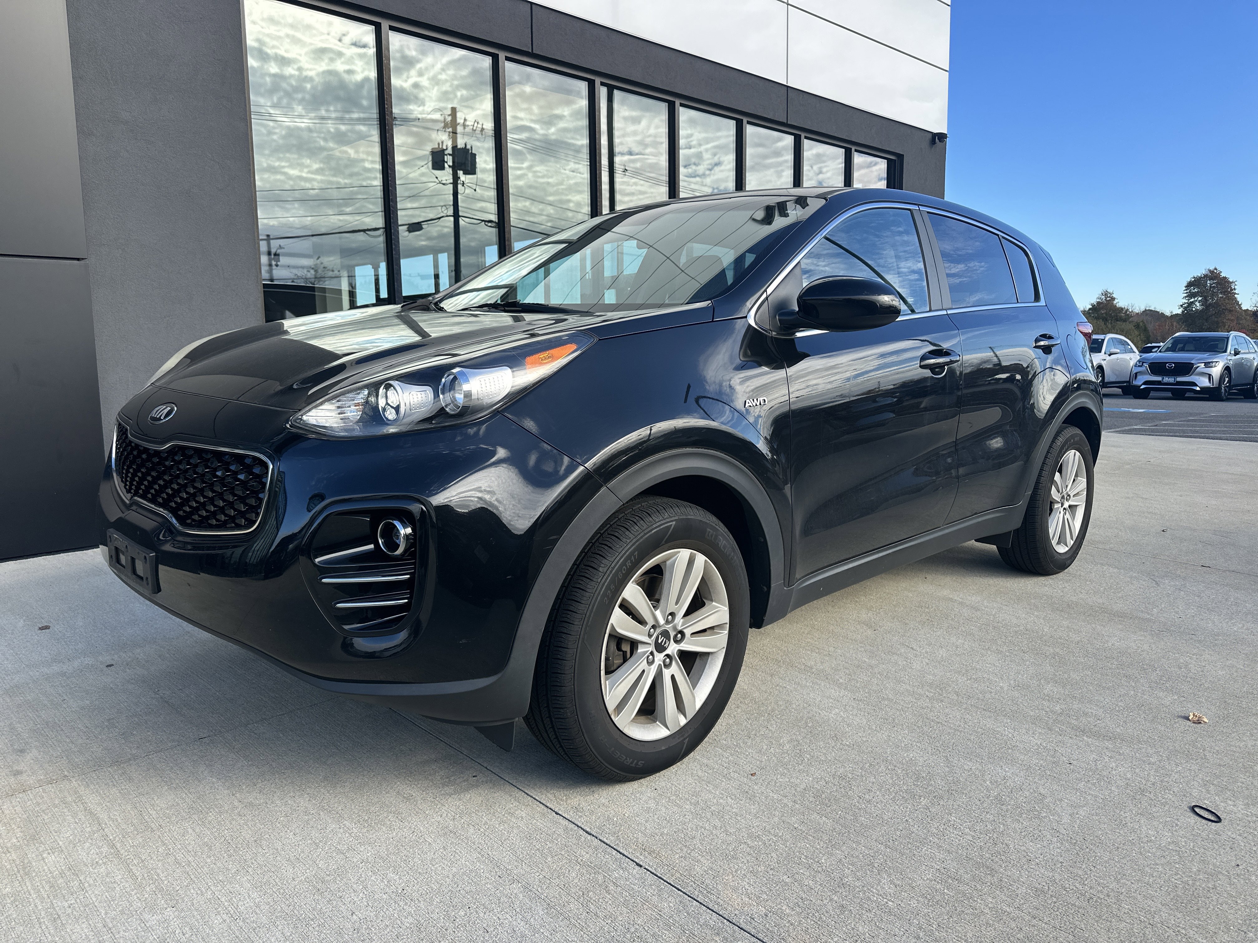 Used 2017 Kia Sportage LX with VIN KNDPMCAC9H7032834 for sale in Fairhaven, MA