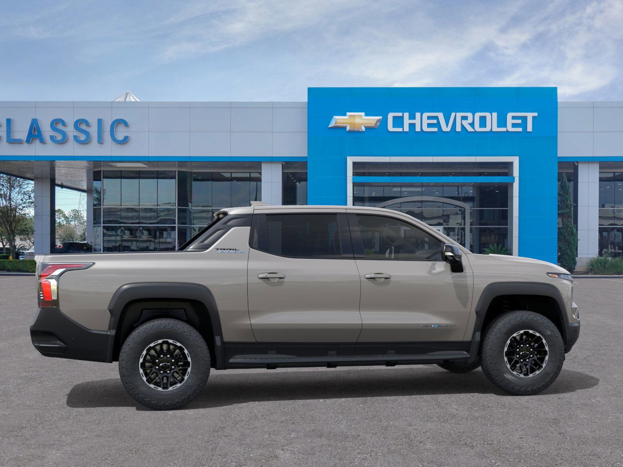 2026 Chevrolet Silverado EV Trail Boss - Max Range Tan at Classic Elite Chevrolet Hwy 6