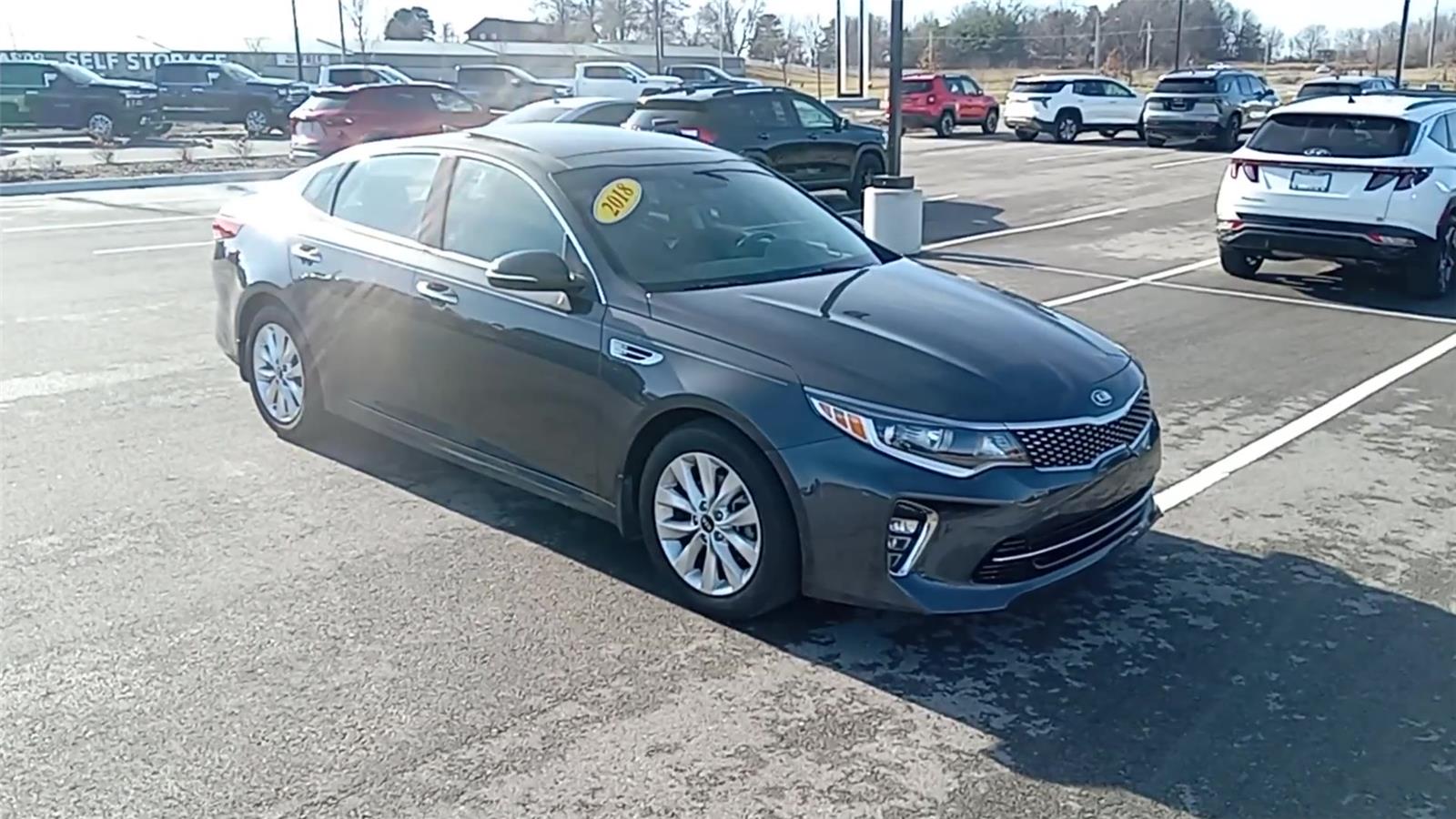 Used 2018 Kia Optima S with VIN 5XXGT4L37JG186493 for sale in Kansas City