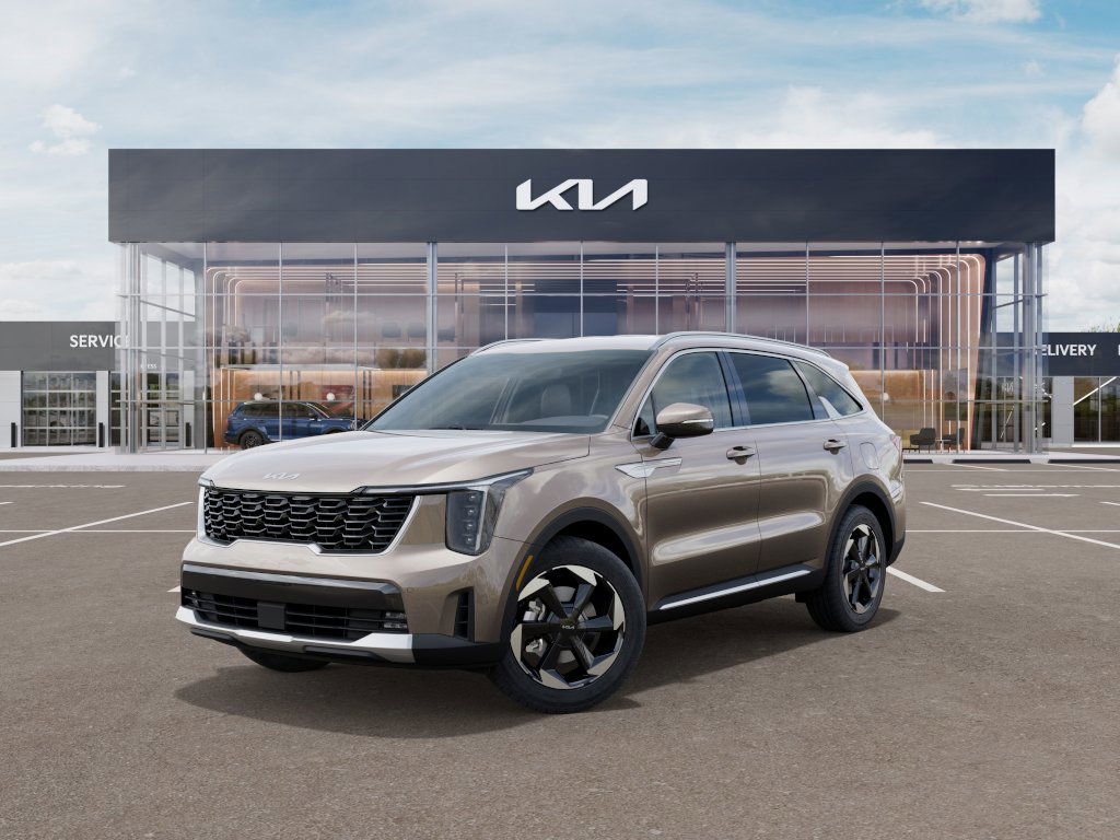 New 2025 Volcanic Sand Kia EX image 1