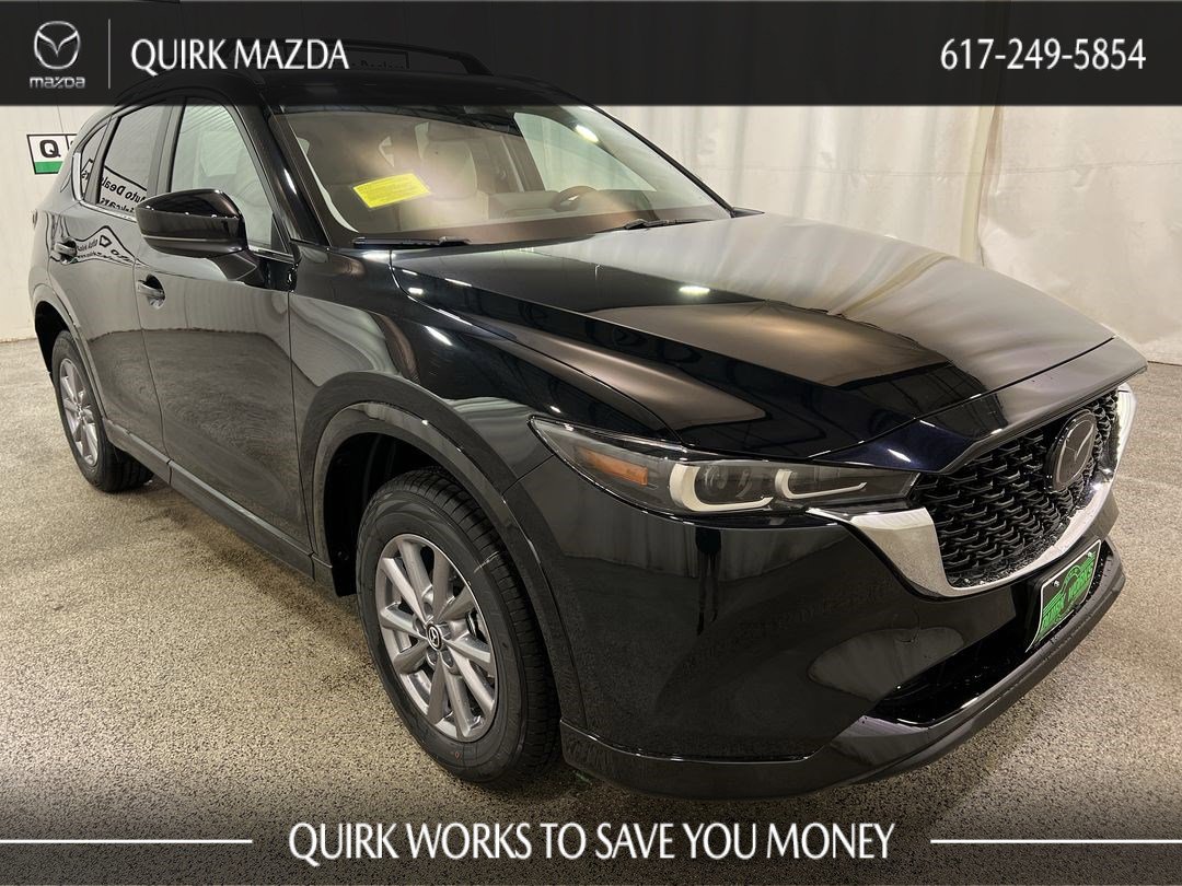 New 2025 Jet Black Mica Mazda 2.5 S Preferred Package image 1