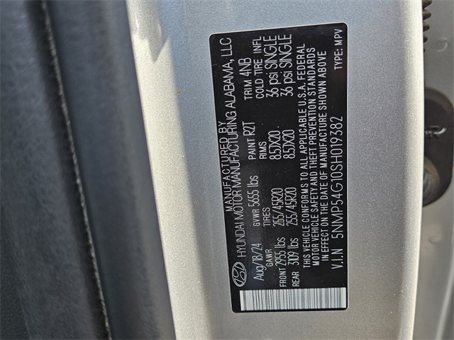 2025 Hyundai Santa Fe Calligraphy photo 18