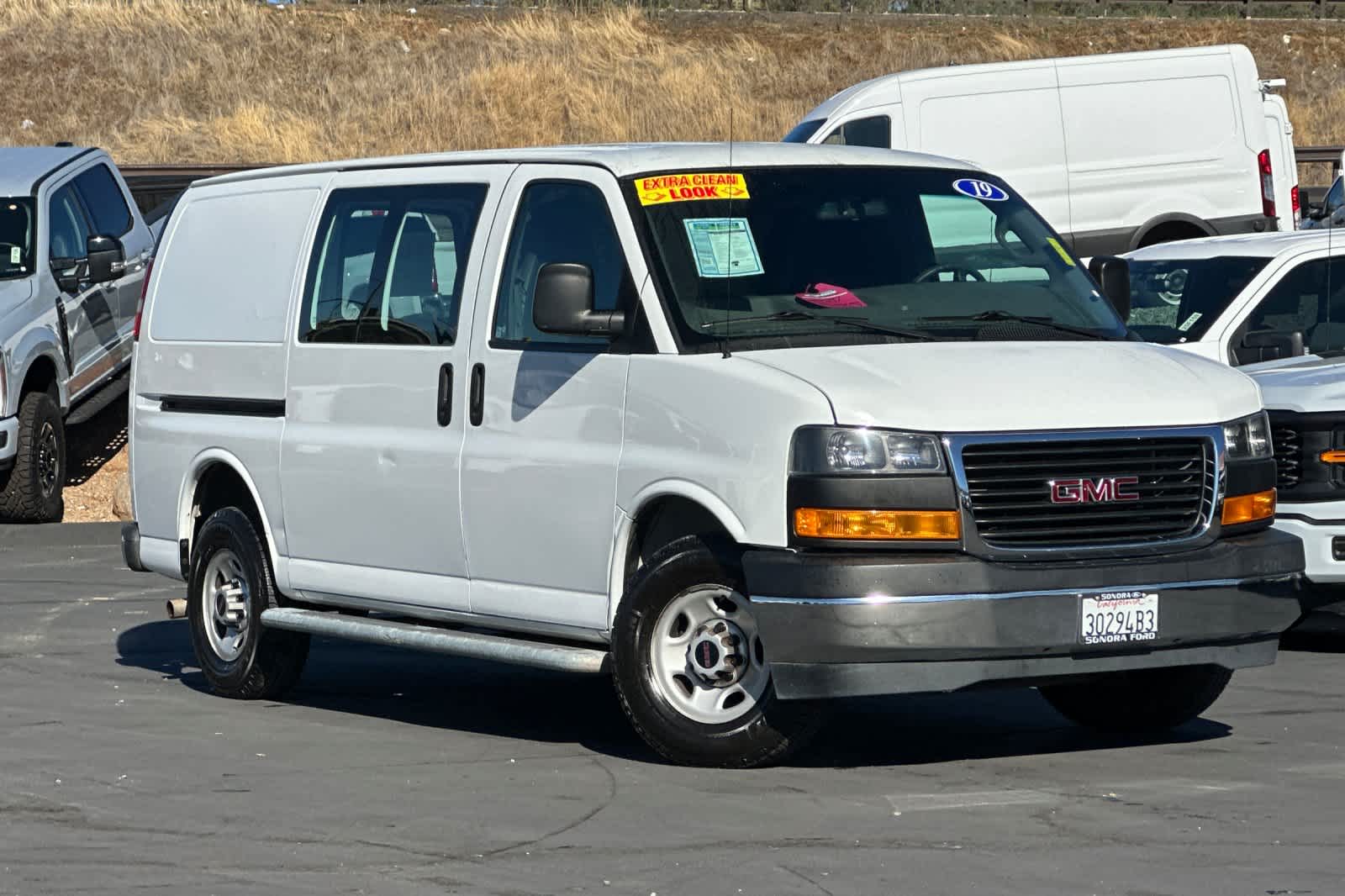 Used 2019 GMC Savana Cargo Work Van with VIN 1GTW7AFG0K1222535 for sale in Sonora, CA
