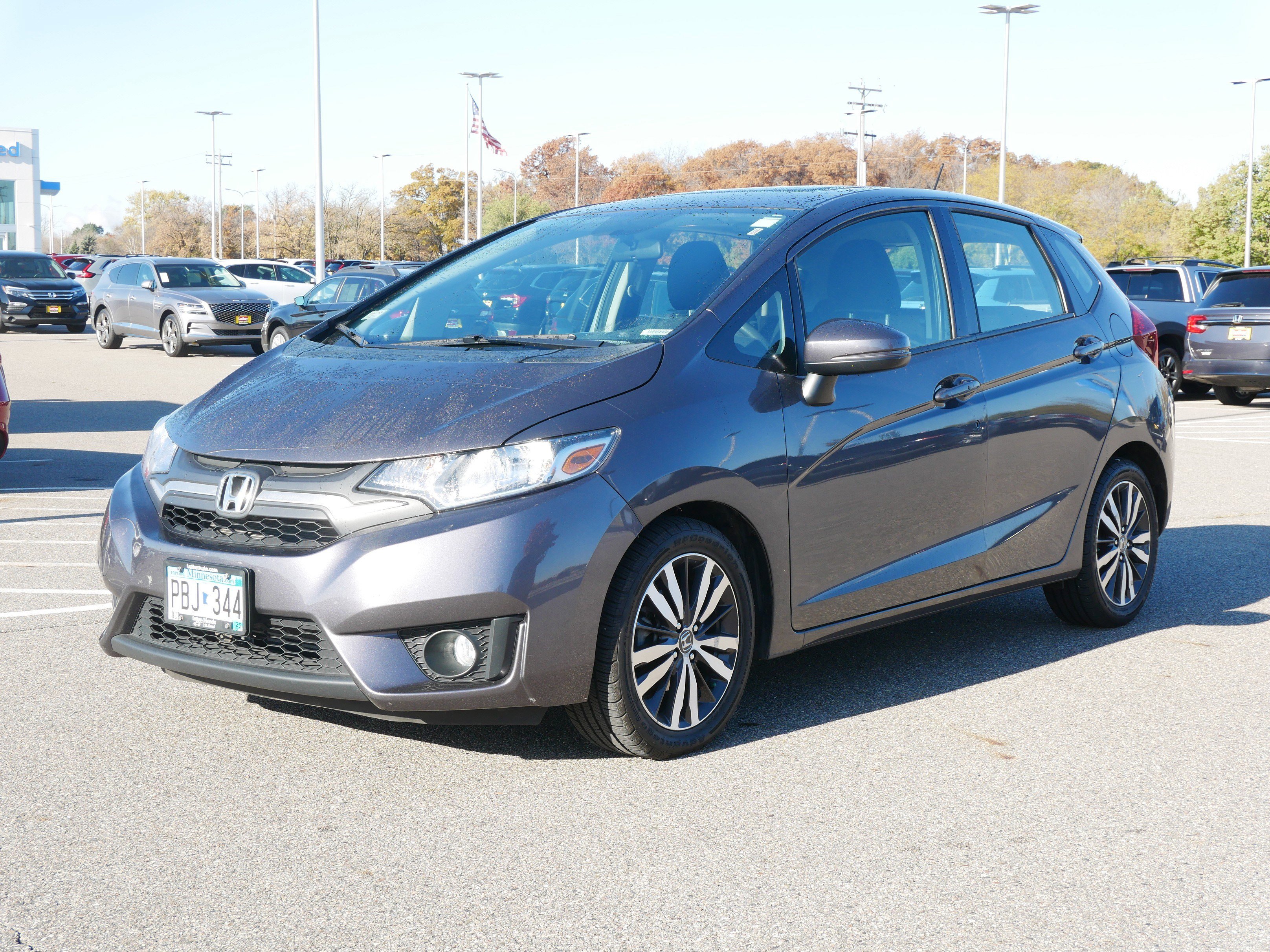 Used 2017 Honda Fit EX with VIN 3HGGK5G7XHM701678 for sale in Waite Park, Minnesota