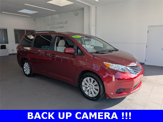 Used 2013 Toyota Sienna LE with VIN 5TDJK3DC9DS066358 for sale in Delray Beach, FL