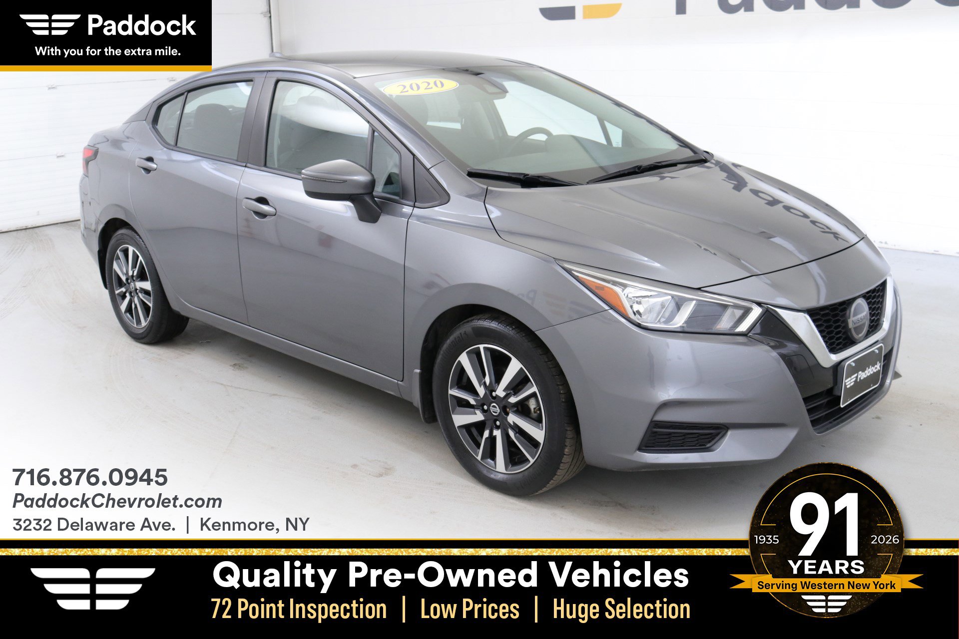 2020 Nissan Versa Sedan SV