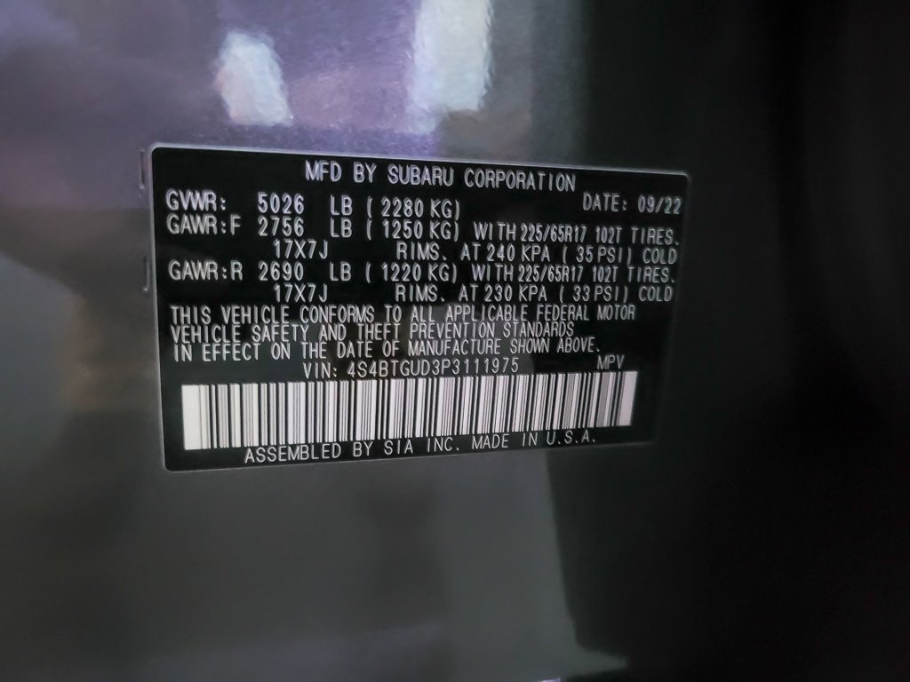 2023 SUBARU OUTBACK - Image 22