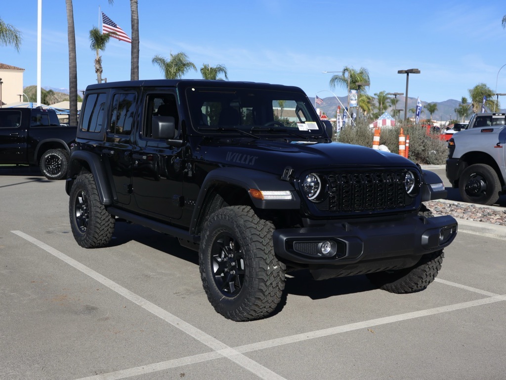 New 2026 Black Clear-Coat Exterior Paint Jeep Willys image 1