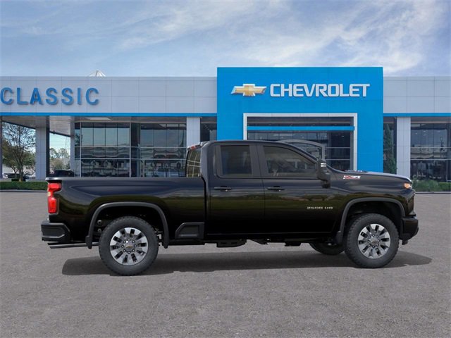 2025 Chevrolet Silverado 2500 HD Custom Black at Classic Elite Chevrolet Sugar Land