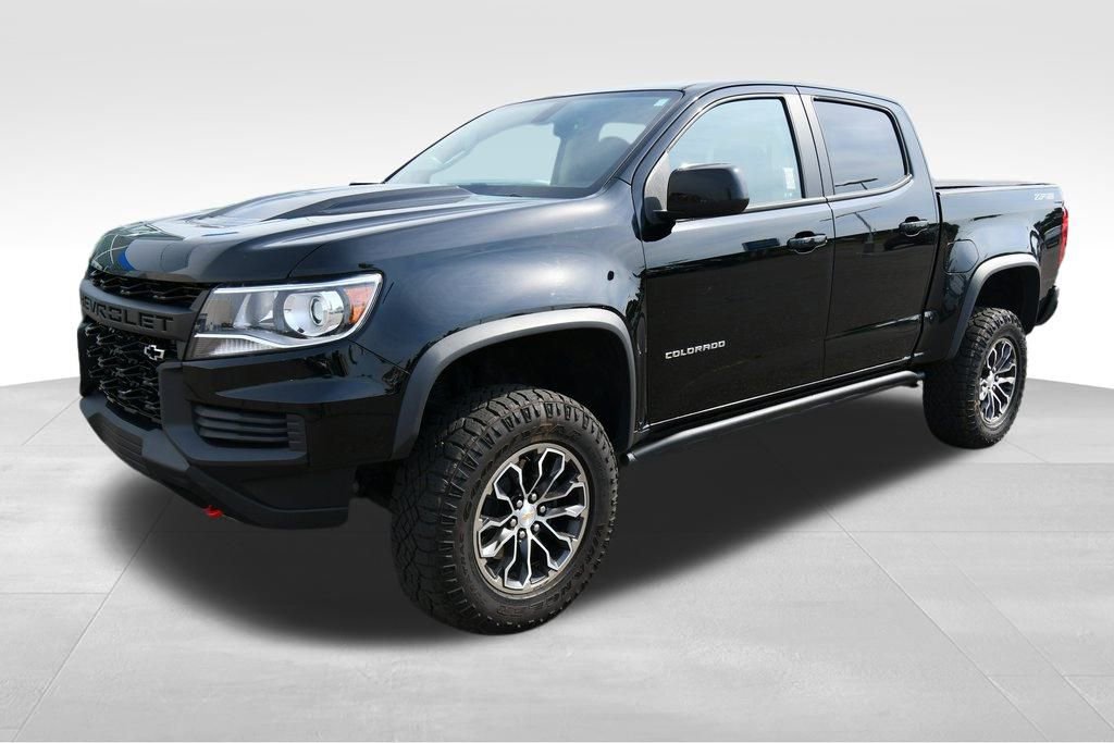 Certified 2022 Chevrolet Colorado ZR2 with VIN 1GCGTEEN2N1283980 for sale in North Branch, Minnesota