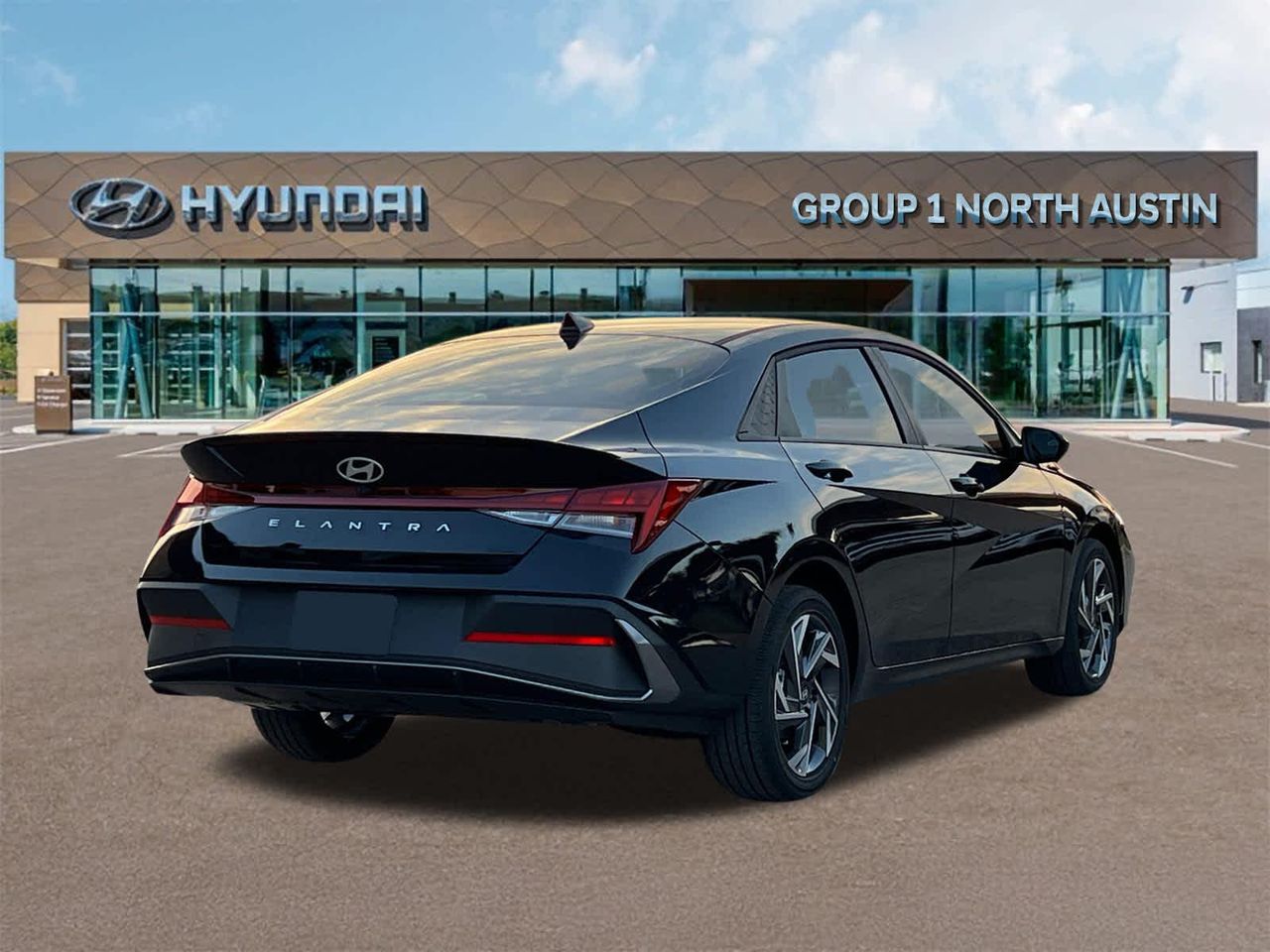 2025 Hyundai Elantra Hybrid Blue photo 3