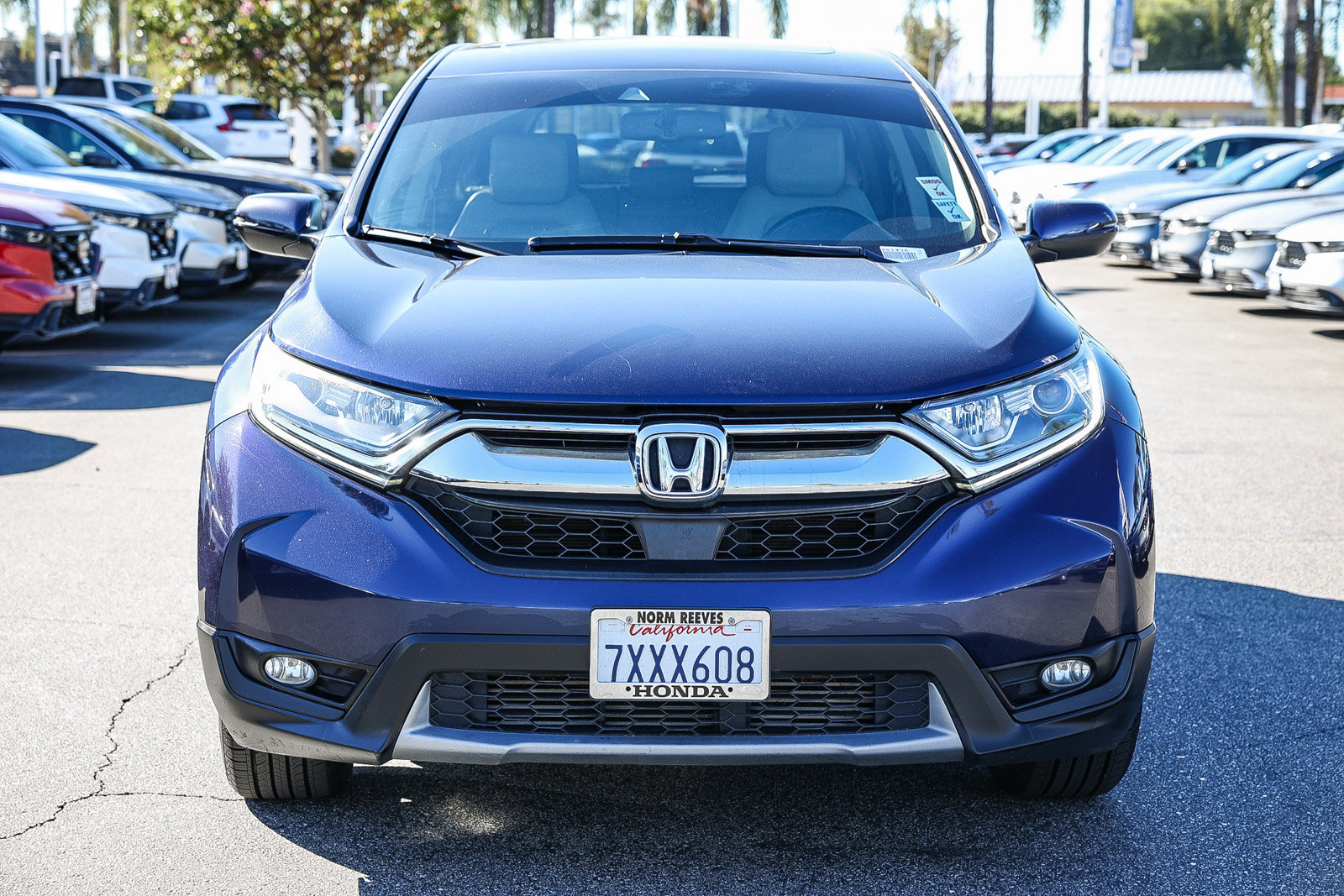 Certified 2017 Honda CR-V EX-L with VIN 2HKRW1H89HH507323 for sale in West Covina, CA