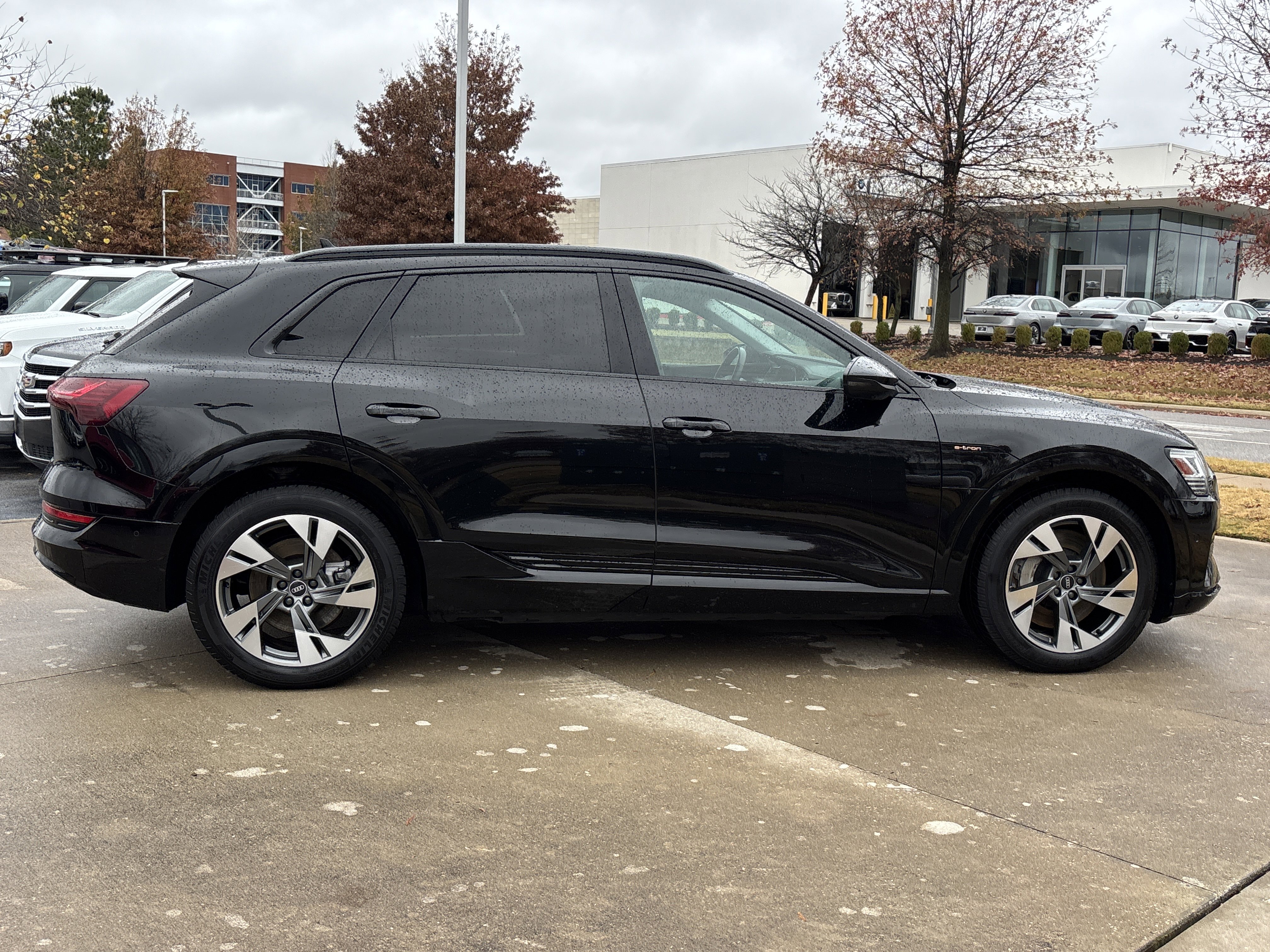 Used 2021 Audi e-tron Premium with VIN WA1AAAGE0MB015031 for sale in Bentonville, AR