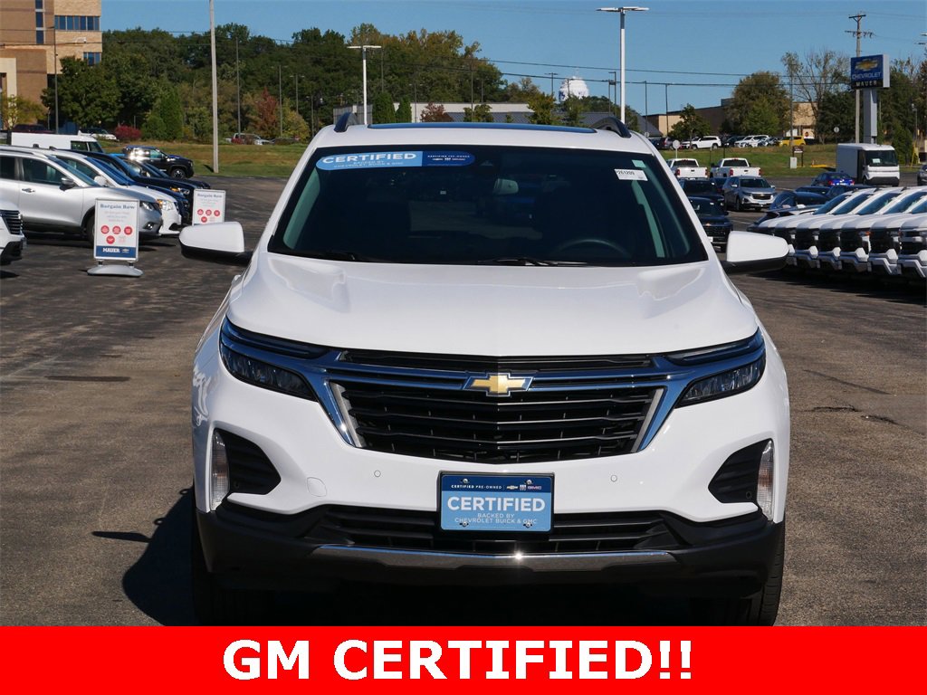 Certified 2023 Chevrolet Equinox LT with VIN 3GNAXUEGXPS116894 for sale in Inver Grove Heights, Minnesota