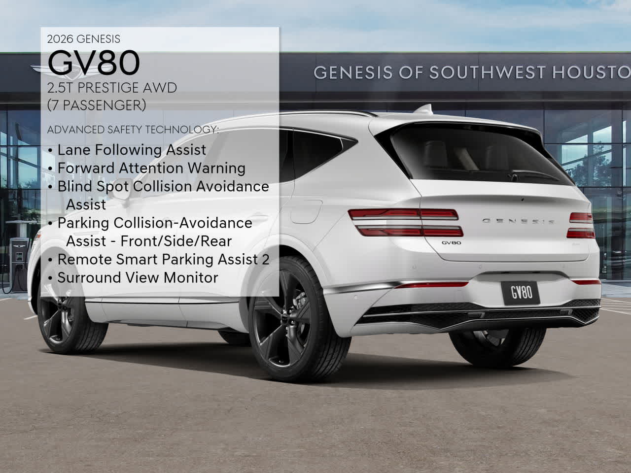 2026 Genesis GV80 2.5T Prestige AWD photo 7