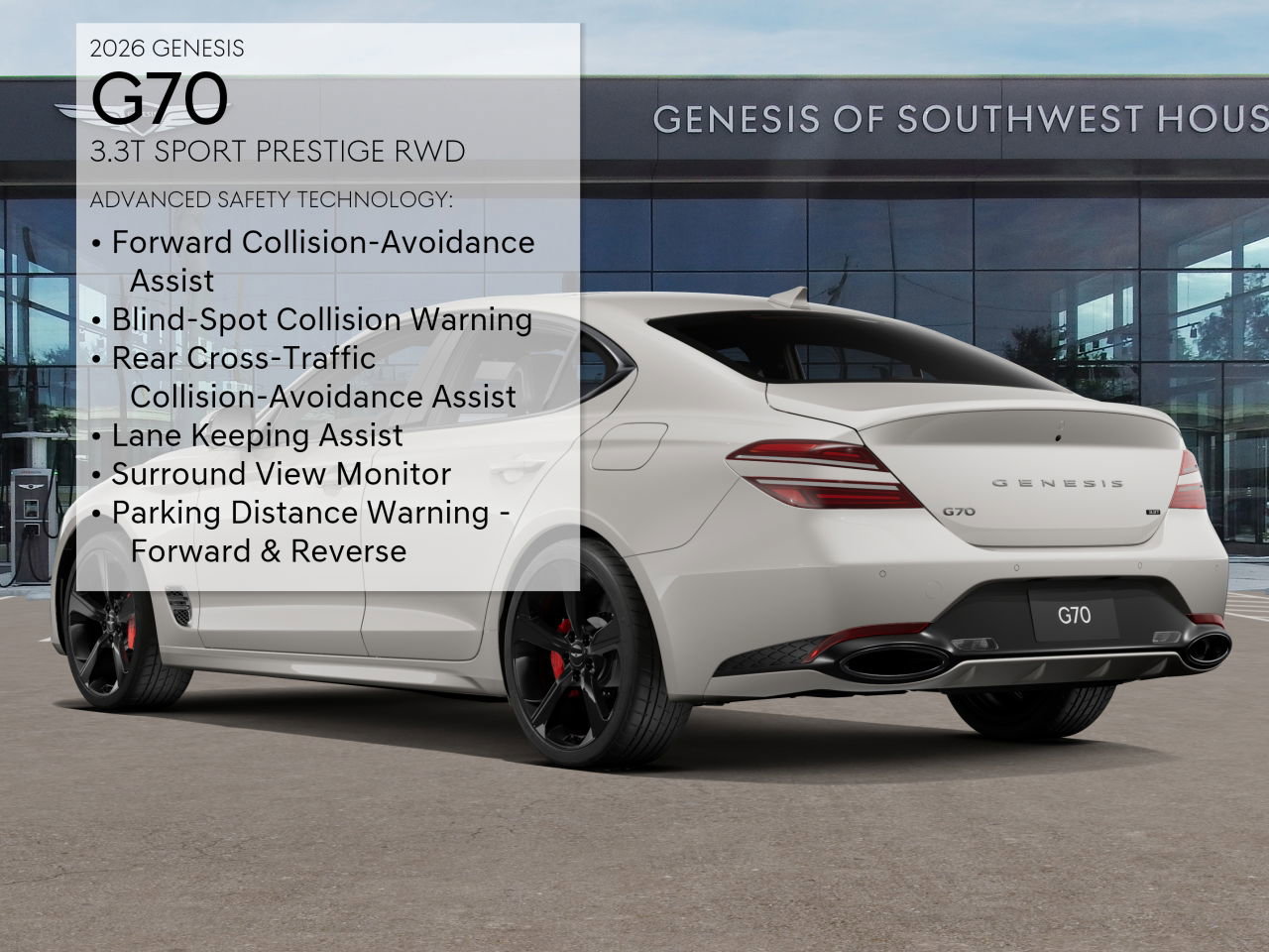 2026 Genesis G70 3.3T Sport Prestige photo 7
