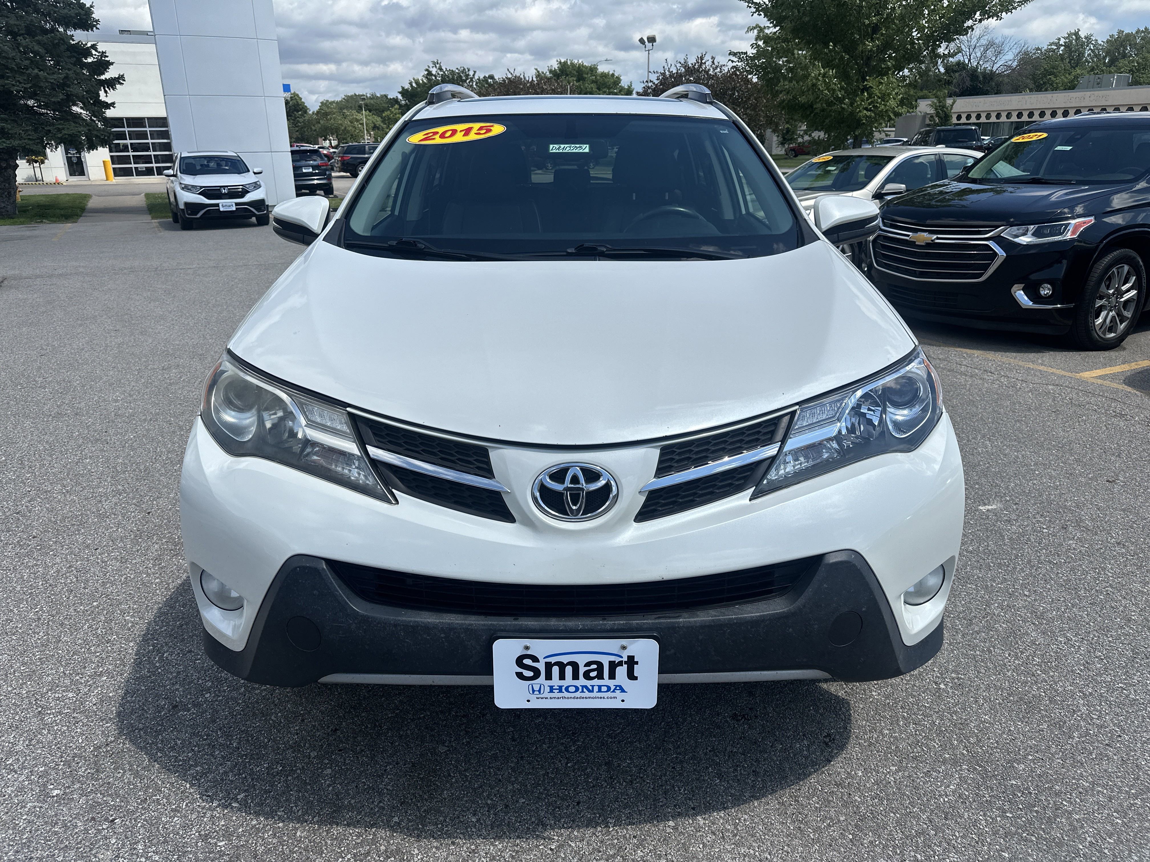 Used 2015 Toyota RAV4 Limited with VIN JTMDFREV8FD132451 for sale in Des Moines, IA