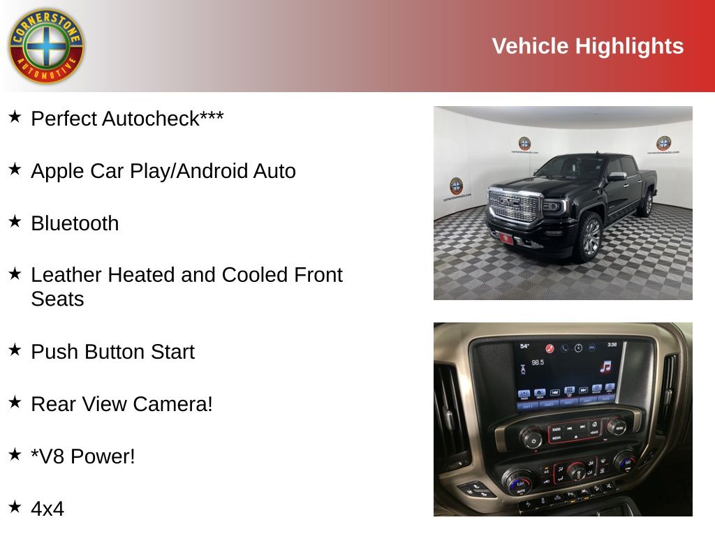 Used 2016 GMC Sierra 1500 Denali Denali with VIN 3GTU2PEC1GG386666 for sale in Elk River, Minnesota