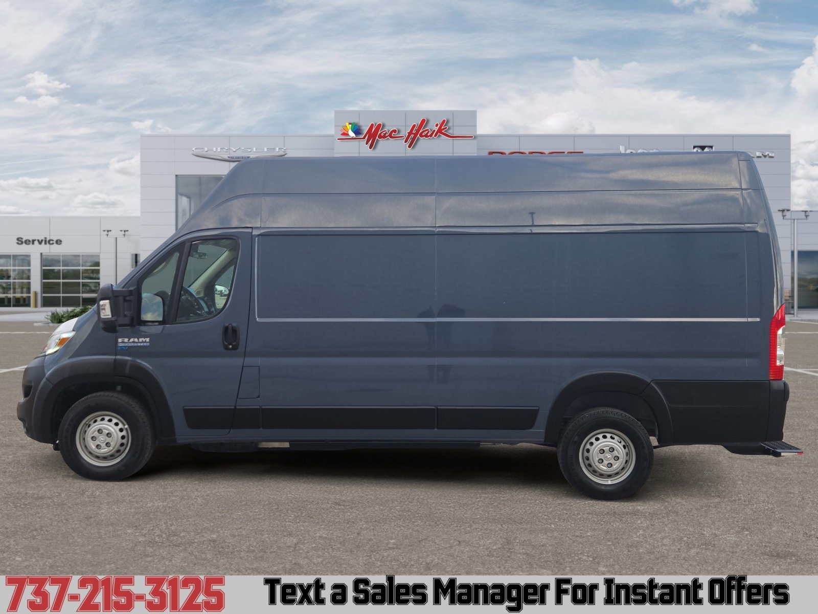 Used 2024 RAM ProMaster EV Delivery Van Base with VIN 3C6MRWAZ2RE131353 for sale in Georgetown, TX