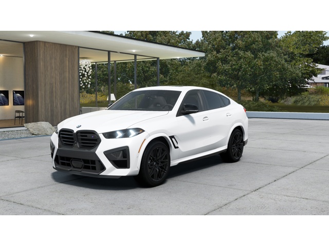 New 2026 Mineral White Metallic BMW X6 M image 1