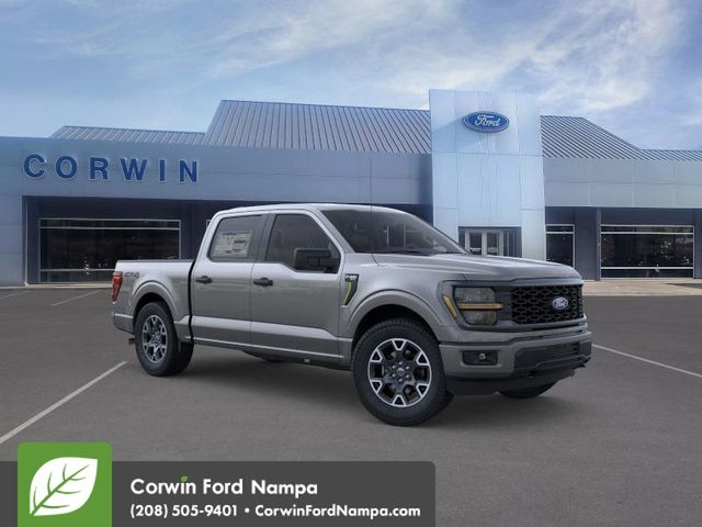 New 2025 Carbonized Gray Metallic Ford STX image 1
