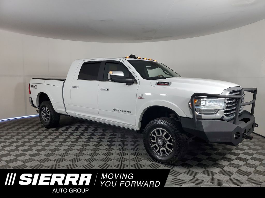 Used 2019 White Ram Laramie Longhorn image 1
