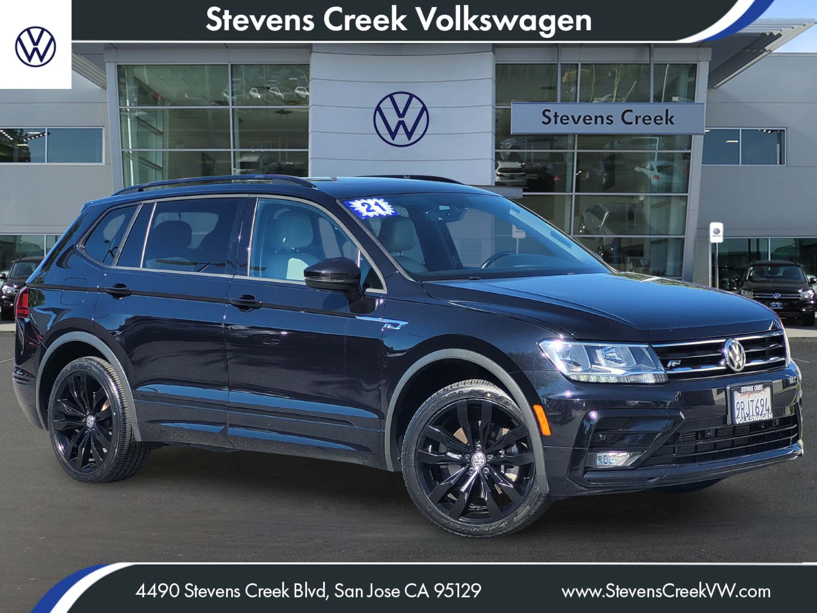 2021 Volkswagen Tiguan SE R-LINE BLACK