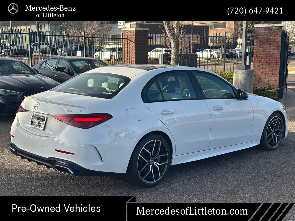 2025 Mercedes Benz C 300 4MATIC photo 4