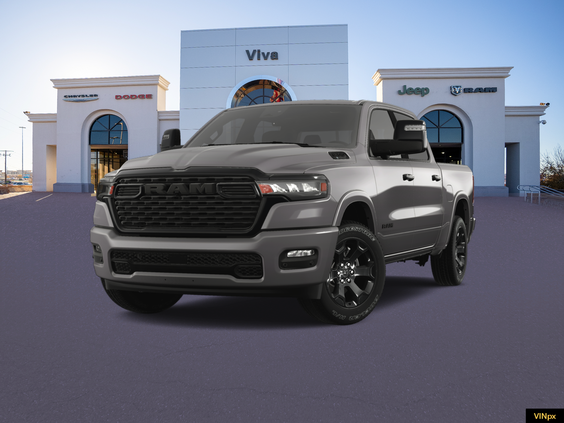 New 2025 Granite Crystal Metallic Clear-Coat Exterior Paint RAM Lone Star image 1